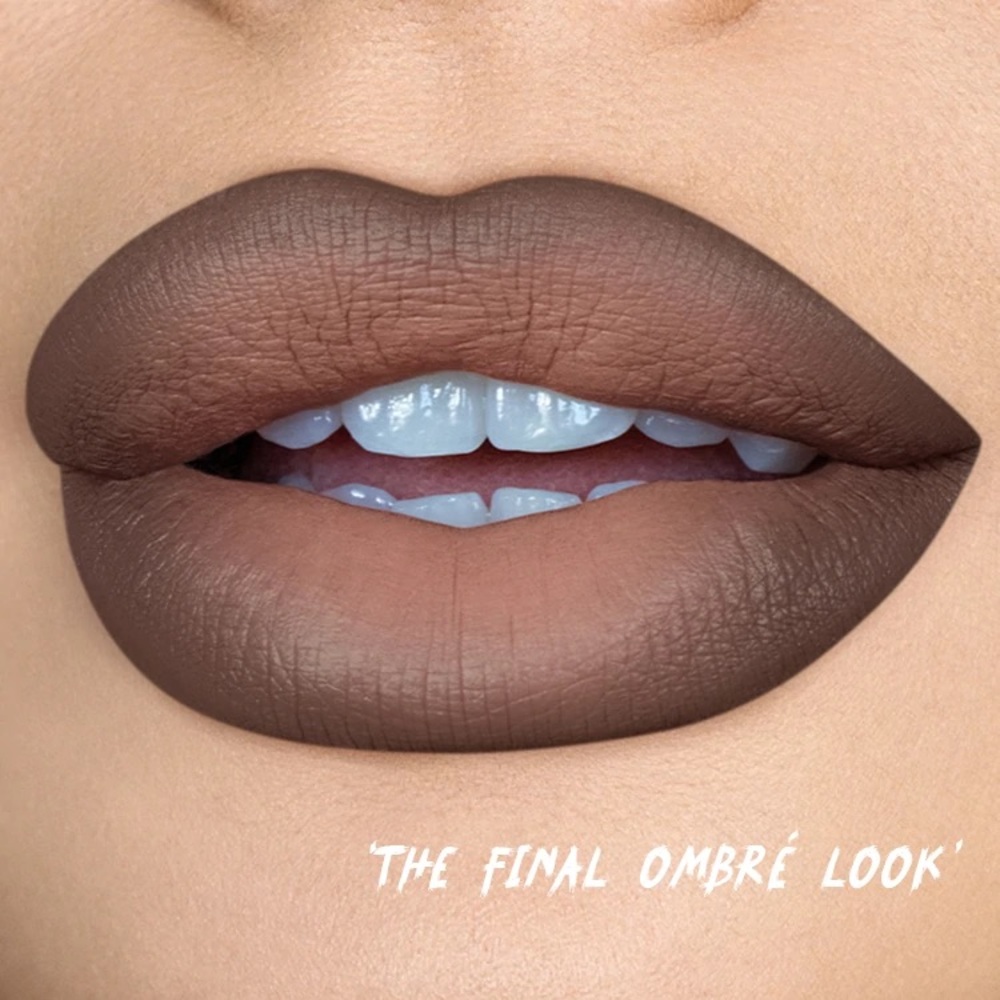 Matte Brown Ombre Lipstick